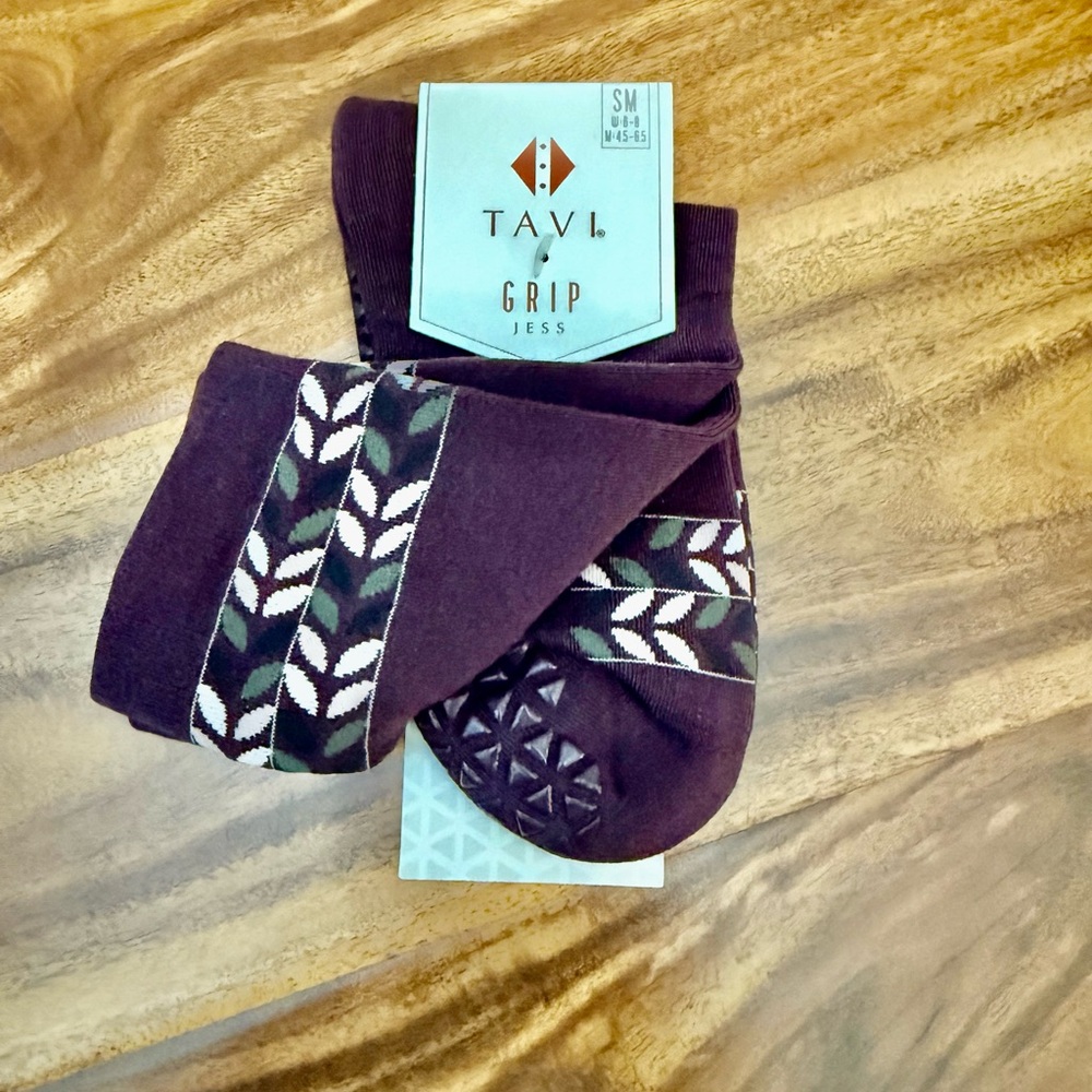 Tavi Fig Grip Socks